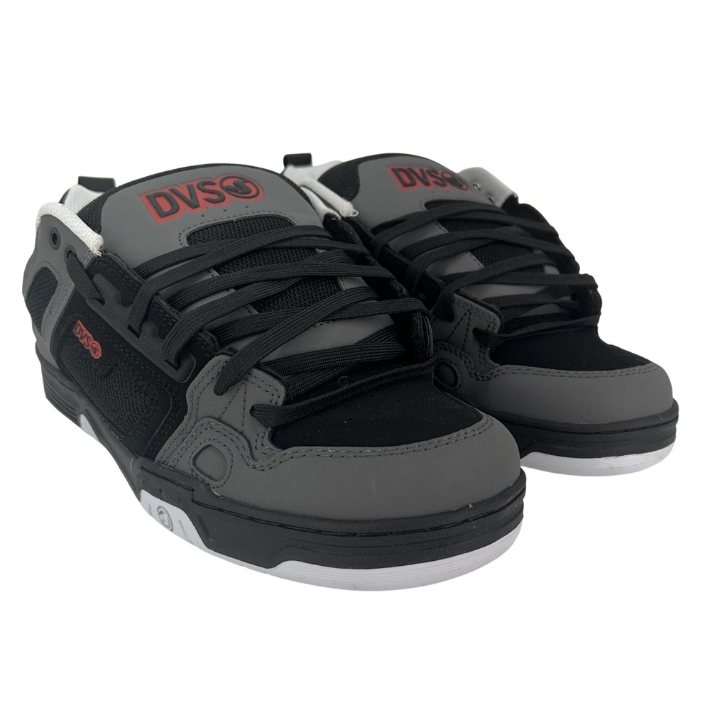 DVS Comanche Shoes Mens Size 11.5 Gray Black Skateboarding Sneakers DVF0000029